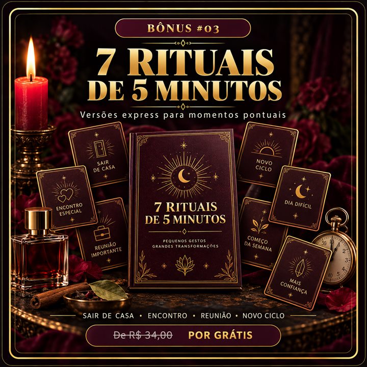 Bônus 3: 7 Rituais de 5 Minutos