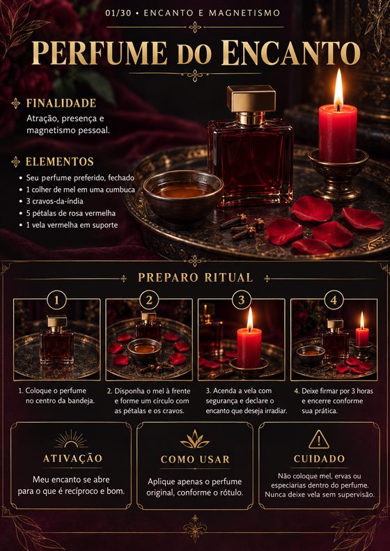 Ritual Perfume do Encanto - Coleção Magnetismo